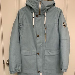 Dusty Blue 686 ski/ snowboard jacket